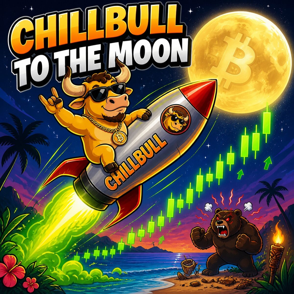 ChillBull to the moon